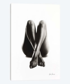 Nude Woman Charcoal Study 44