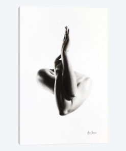 Nude Woman Charcoal Study 47