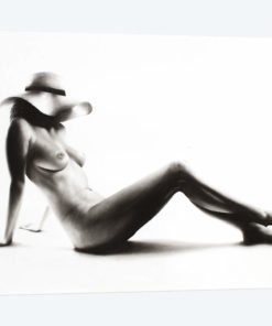 Nude Woman Charcoal Study 52