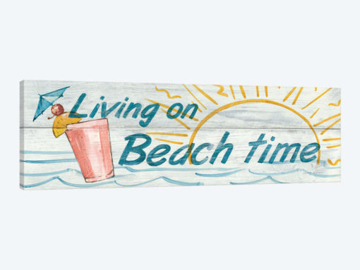 Living on Beach Time in Color