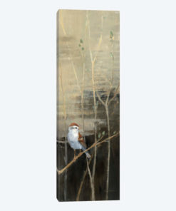Sparrows at Dusk I