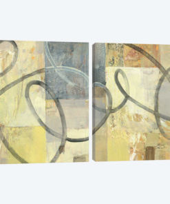 Ribbon Dance Diptych