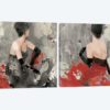 Beautiful Gaze Diptych