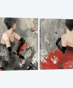 Beautiful Gaze Diptych
