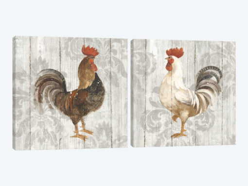 Farm Friends Diptych