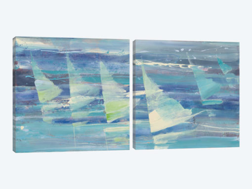 Summer Sail Diptych