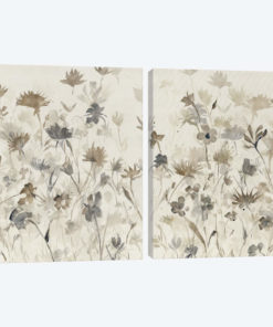 Garden Shadows Diptych