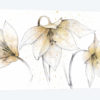 Gilded Graphite Floral Trio