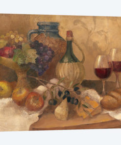 Abundant Table with Pattern