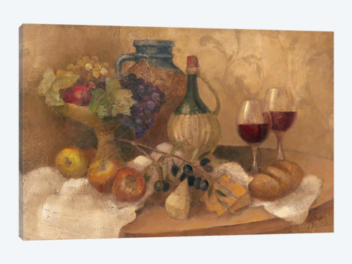 Abundant Table with Pattern