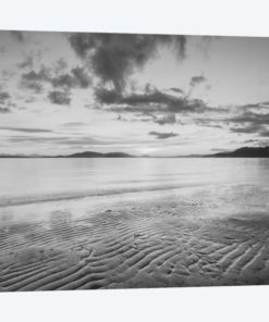 Samish Bay Sunset, B&W II