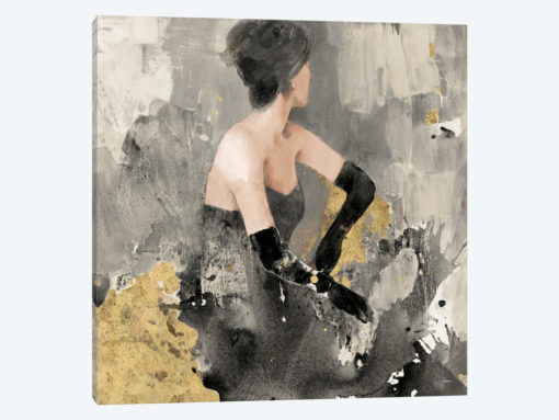 Beautiful Gaze I Neutral Gold