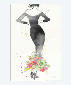 Floral Fashion I, rectangular