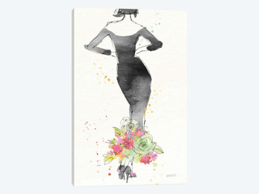 Floral Fashion I, rectangular