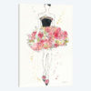 Floral Fashion II, rectangular