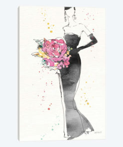 Floral Fashion III, rectangular