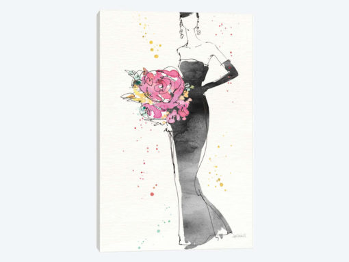 Floral Fashion III, rectangular