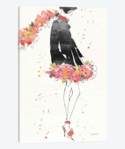 Floral Fashion IV, rectangular