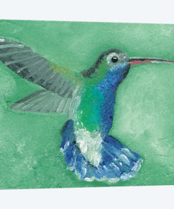 Fresco Hummingbird I
