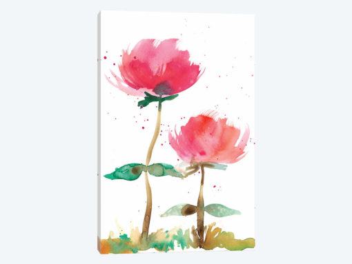 Pink Fleurs I
