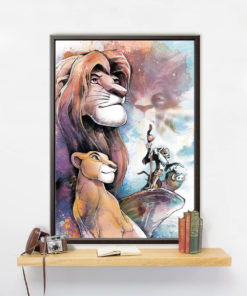 The Lion King Poster/Disney Print 056/Canvas Print/Digital Print/Film Print/PVC Print/Disney Poster/Home Decor Printing