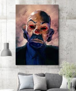 The Joker Batman Movie Canvas Art Framed Ready To Hang