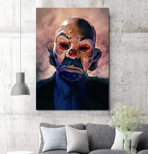 The Joker Batman Movie Canvas Art Framed Ready To Hang