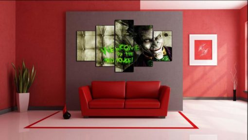 Comics canvas, Printed on Canvas, 5 panel canvas, Wall Art, Home Décor, Contemporary Artwork