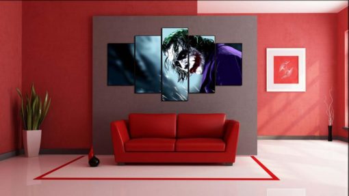 Comics canvas, Home Décor, 5 panel canvas, Wall Art, Printed on Canvas, Contemporary Artwork