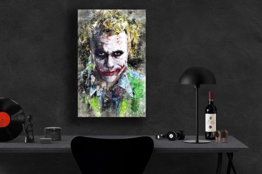 The Joker, Heath Ledger, Joker Print Poster, Poster Print, Canvas Print