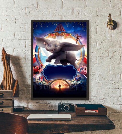 Dumbo Movie Wall Art Paint Wall Decor Canvas Prints Canvas Art Poster Oil Paintings No Frame
