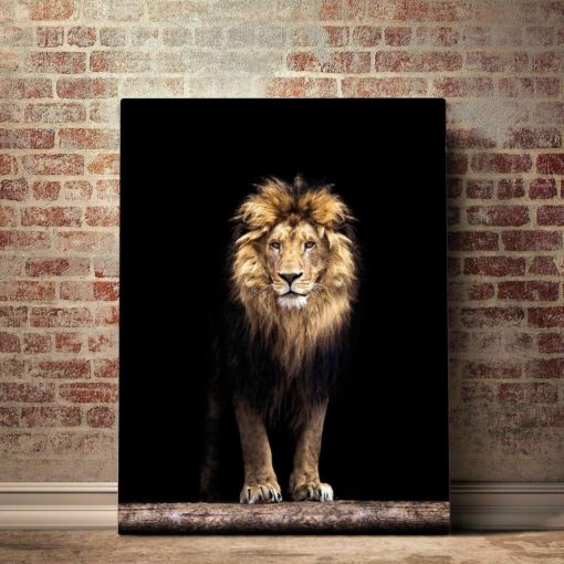 Lion Wall Art, Lion Wall Decor, Lion Poster, Lion Canvas, Lion Canvas Print, Lion Canvas Art, Lion Painting, Lion Art Print