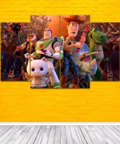 Toy Story on canvas