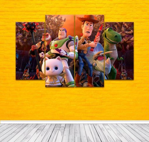 Toy Story on canvas