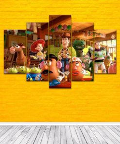 Toy Story on canvas