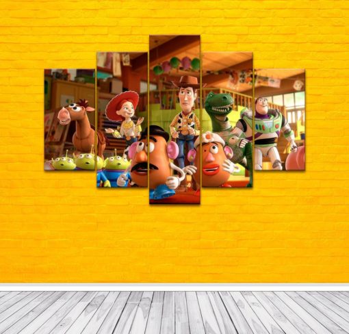 Toy Story on canvas