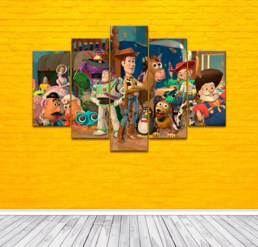 Toy Story on canvas