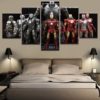 Marvel Avengers Iron Man Infinity War Endgame Suphero DC Comic 5 Piece Canvas Anime Manga Home Decor Wall Art 5 Panel Print Wall Hanging