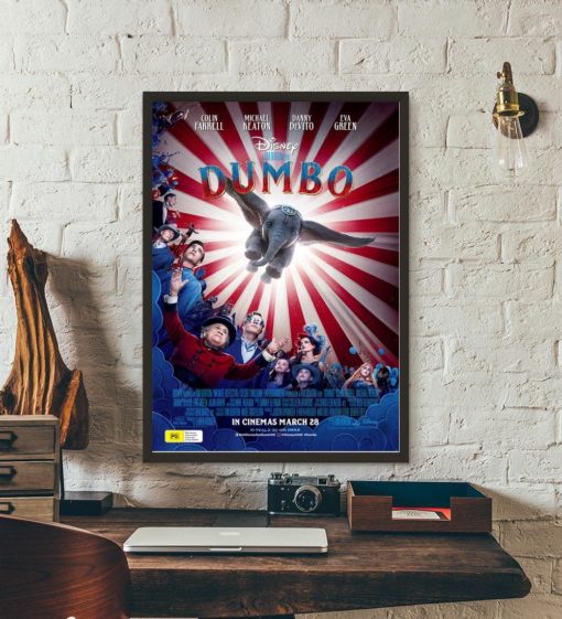 Dumbo Movie Wall Art Paint Wall Decor Canvas Prints Canvas Art Poster Oil Paintings No Frame