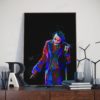 Black Batman Joker Dark Knight Poster Print Pop Movie Fan Super Heros A4 Nordic Film Color Wall Art Picture Home Decor Canvas Painting Gift