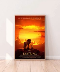 The Lion King Movie Poster,Canvas Art,Bedroom art,Wall Art,No frame