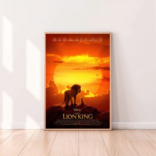 The Lion King Movie Poster,Canvas Art,Bedroom art,Wall Art,No frame