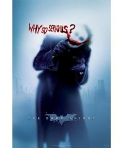 Wall art -Batman The dark night / movie style / joker / Bruce wayne / Batman / Printed in paper / size: 24 X36 In