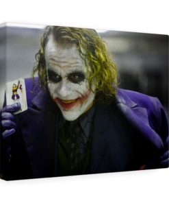 The Joker Heath Ledger Canvas Print - Fine Art Print, Large Print, Wall Art, Wall Decor, Photo Paper Print