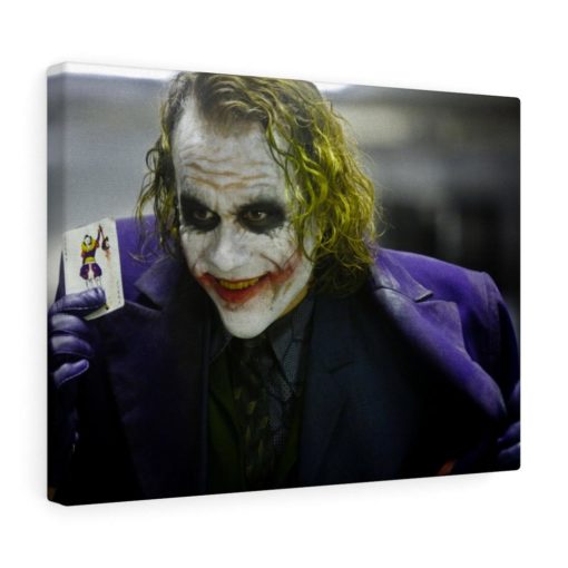 The Joker Heath Ledger Canvas Print - Fine Art Print, Large Print, Wall Art, Wall Decor, Photo Paper Print