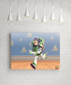 Buzz Lightyear In Toy Story 3, Canvas Wall Art