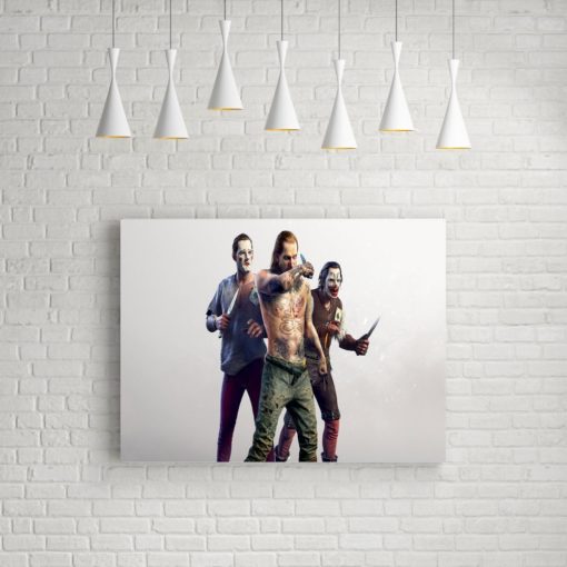 The Witcher 3 Wild Hunt Joker Gang , Canvas Wall Art