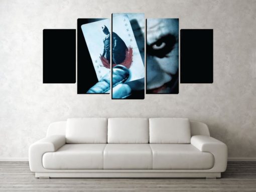 10 Panels The Joker Canvas Art Dc Joker Poster Piece Home Decor Work Wall Print