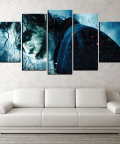 9 Panels The Joker Canvas Art Dc Joker Poster Piece Home Decor Work Wall Print