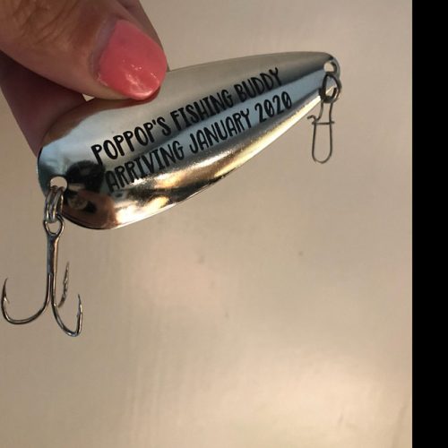 Personalized Fishing Lure Custom Fish Gift Father's Day Gift For Dad - E-22 photo review